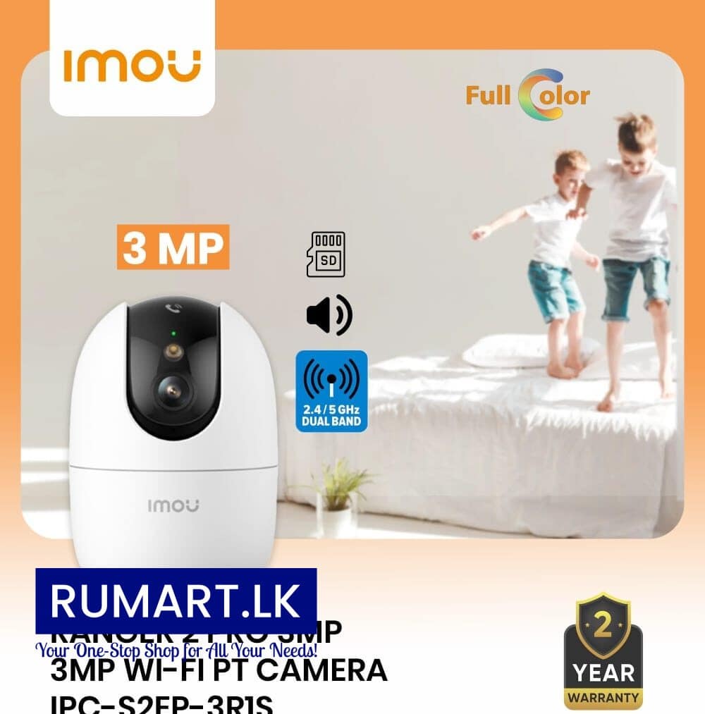 IPC-S2EP-3R1S Imou Ranger 2 IPC-S2EP-3R1S Indoor WiFi Night Vision Camera | 2 Years Warranty - Image 1