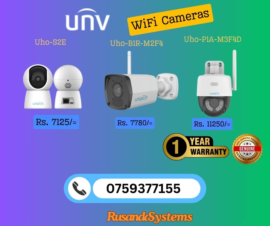 UNV Wifi Camera Uniview WiFi Cameras - Image 1